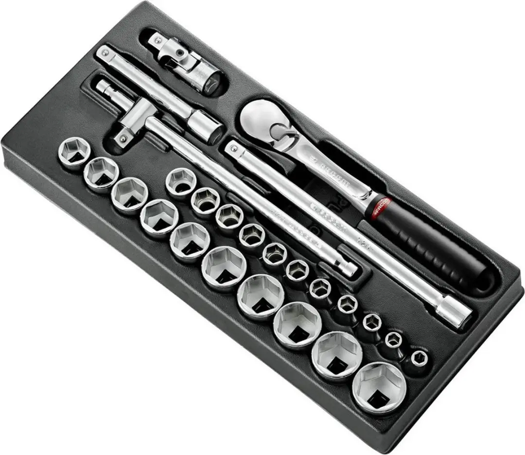 FACOM MOD.SL161-46 Zeskant Metrische Doppen 1/2"