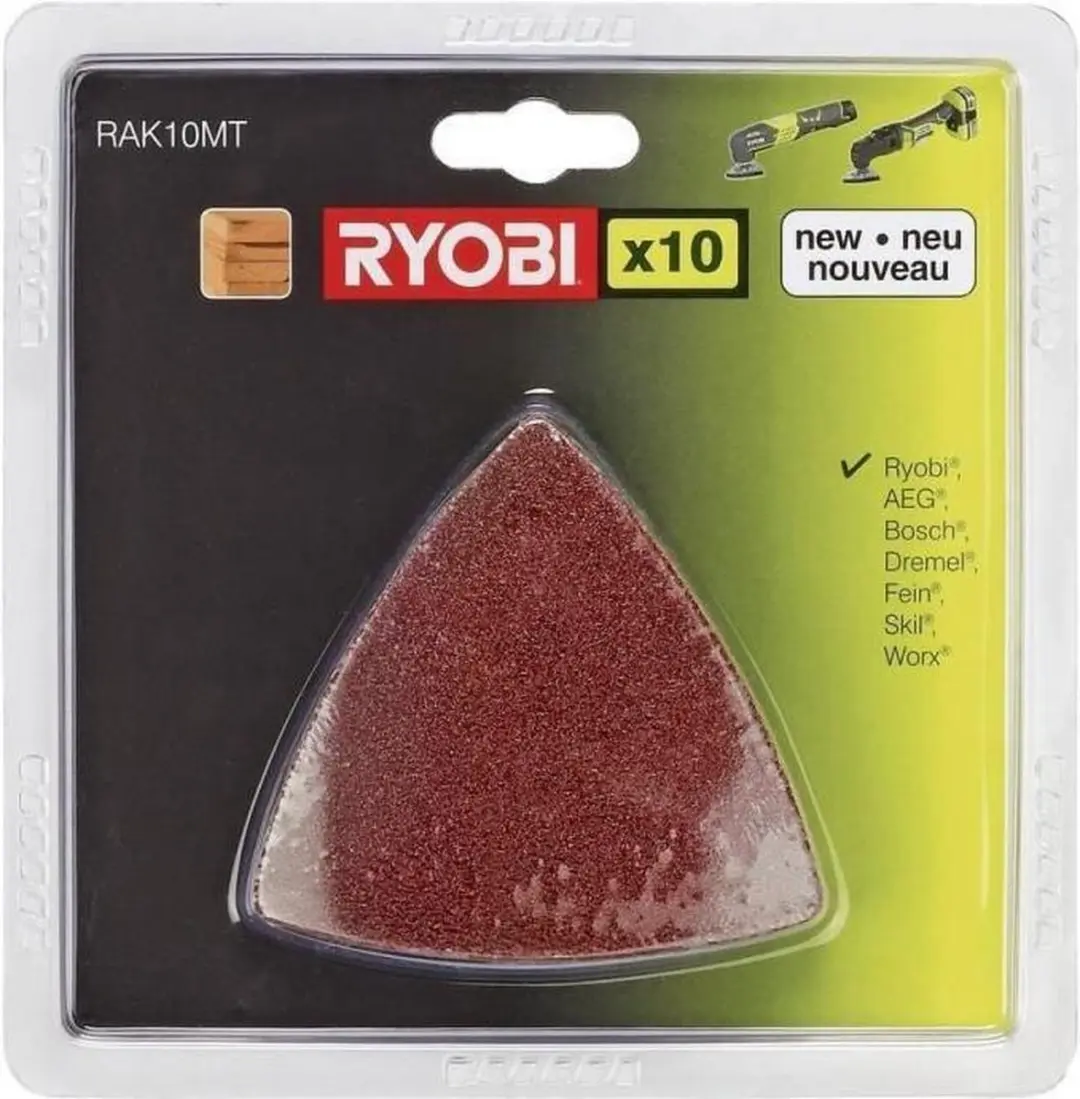 Ryobi RAK10MT Schuurpapierset