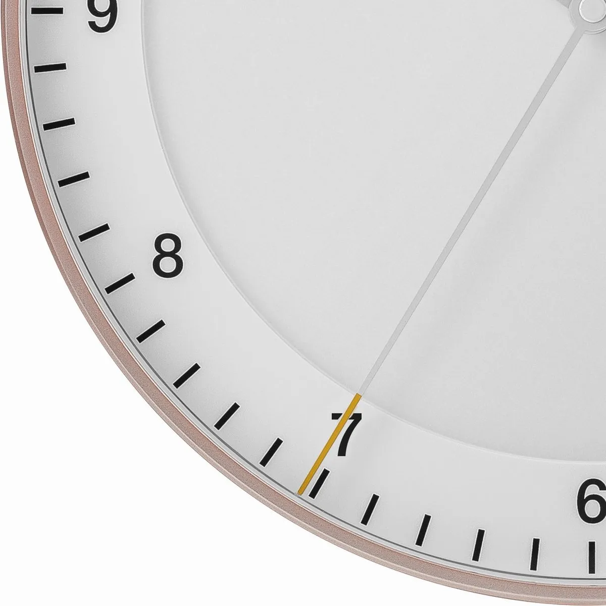 Braun BC17PW Wandklok - 30cm - Roze/Wit