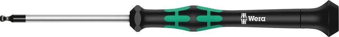 Wera 6-kant Elektronica-schroevendraaier 2mm - Bolkop - MPN 05118092001