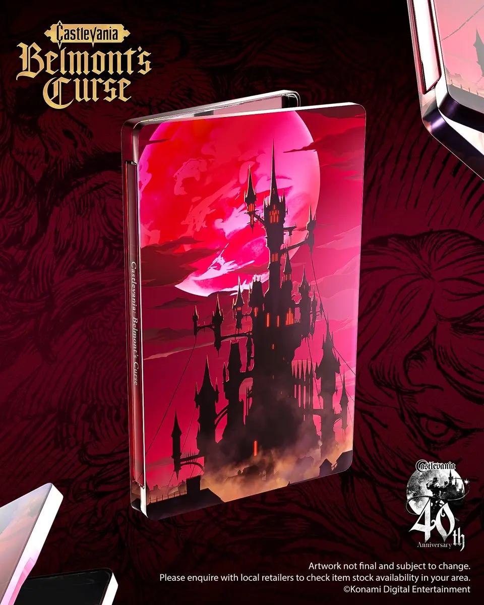Mindscape Castlevania Belmont’s Curse Nintendo Switch - Midnight Edition Steelbook