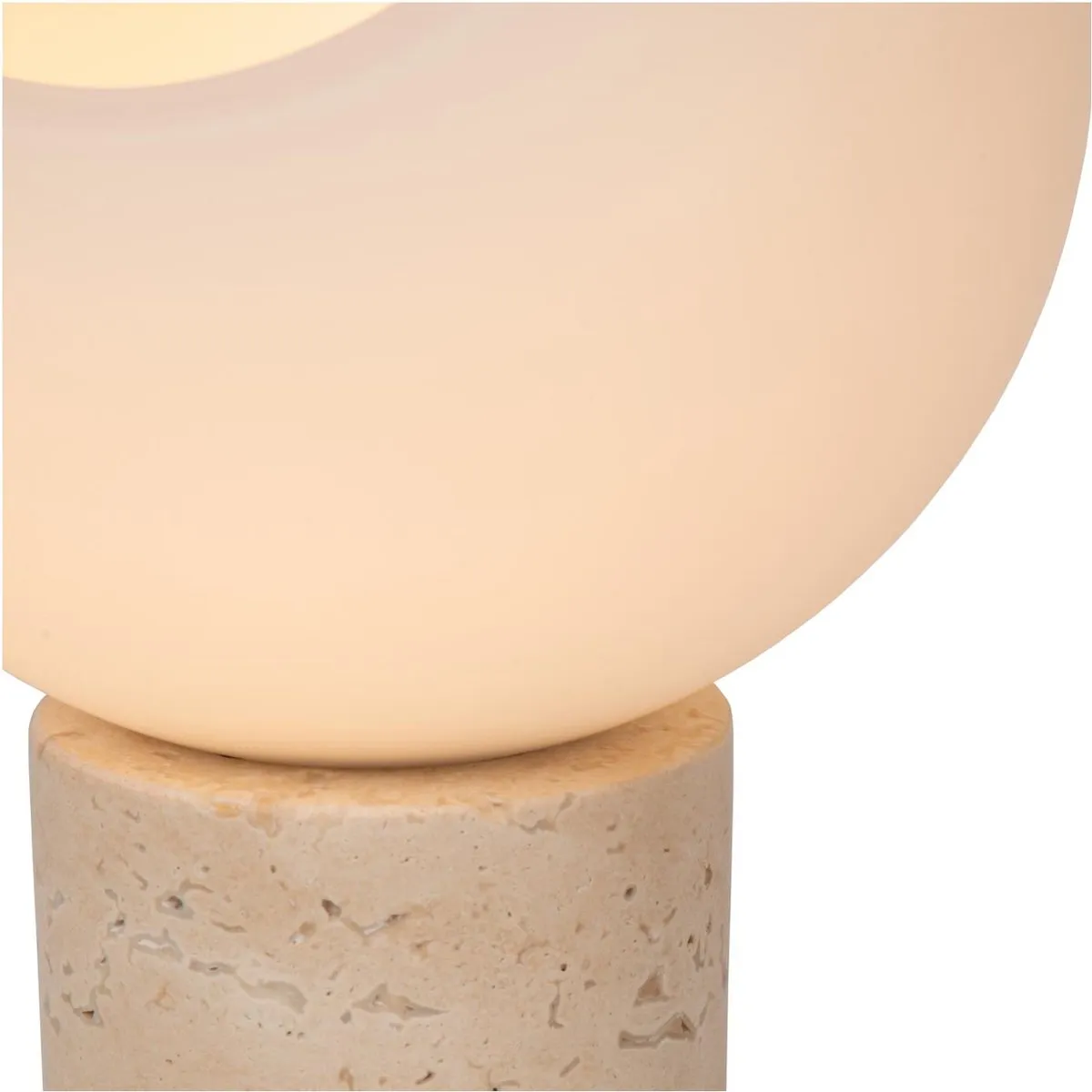 Lucide DAVIN Tafellamp E27 Opaal - 15cm