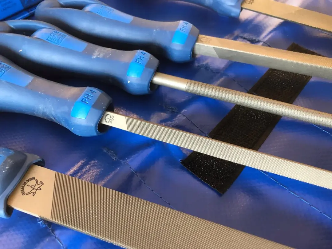 Pferd Vijllenzenset 200mm - 5 Stuks - Zilver/Blauw