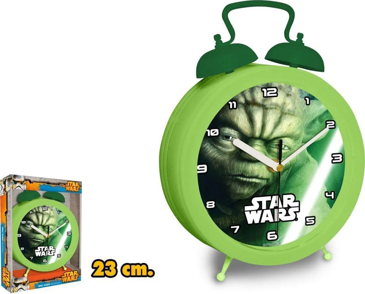 Star Wars Yoda Klok Staand Model 32cm