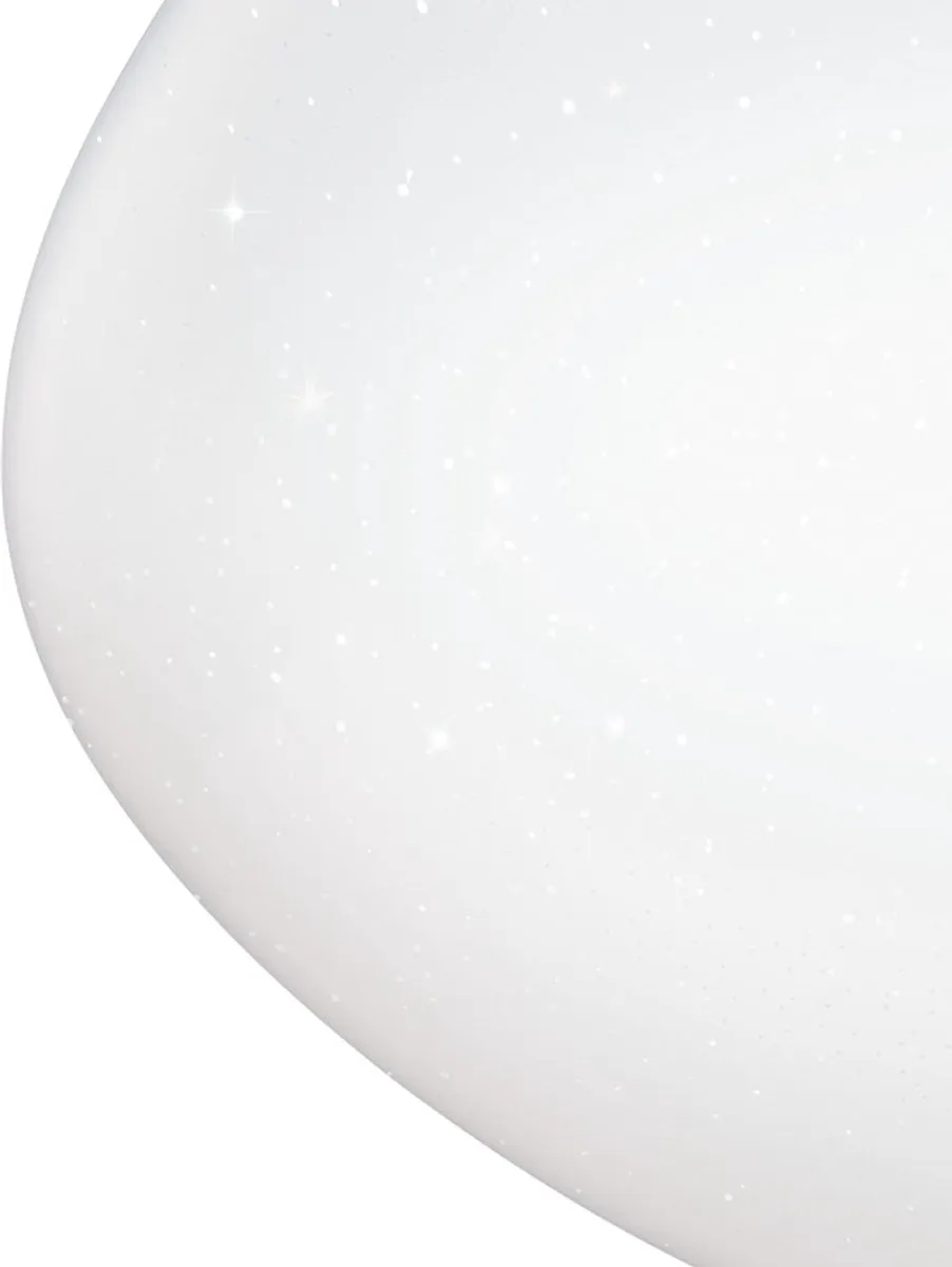 Eglo Sileras LED Plafondlamp Ø45cm - Wit met Kristal