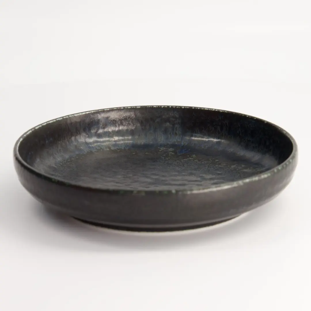 Tokyo Design Studio Onyx Noir Diep Bord - Ø20,3cm - Zwart