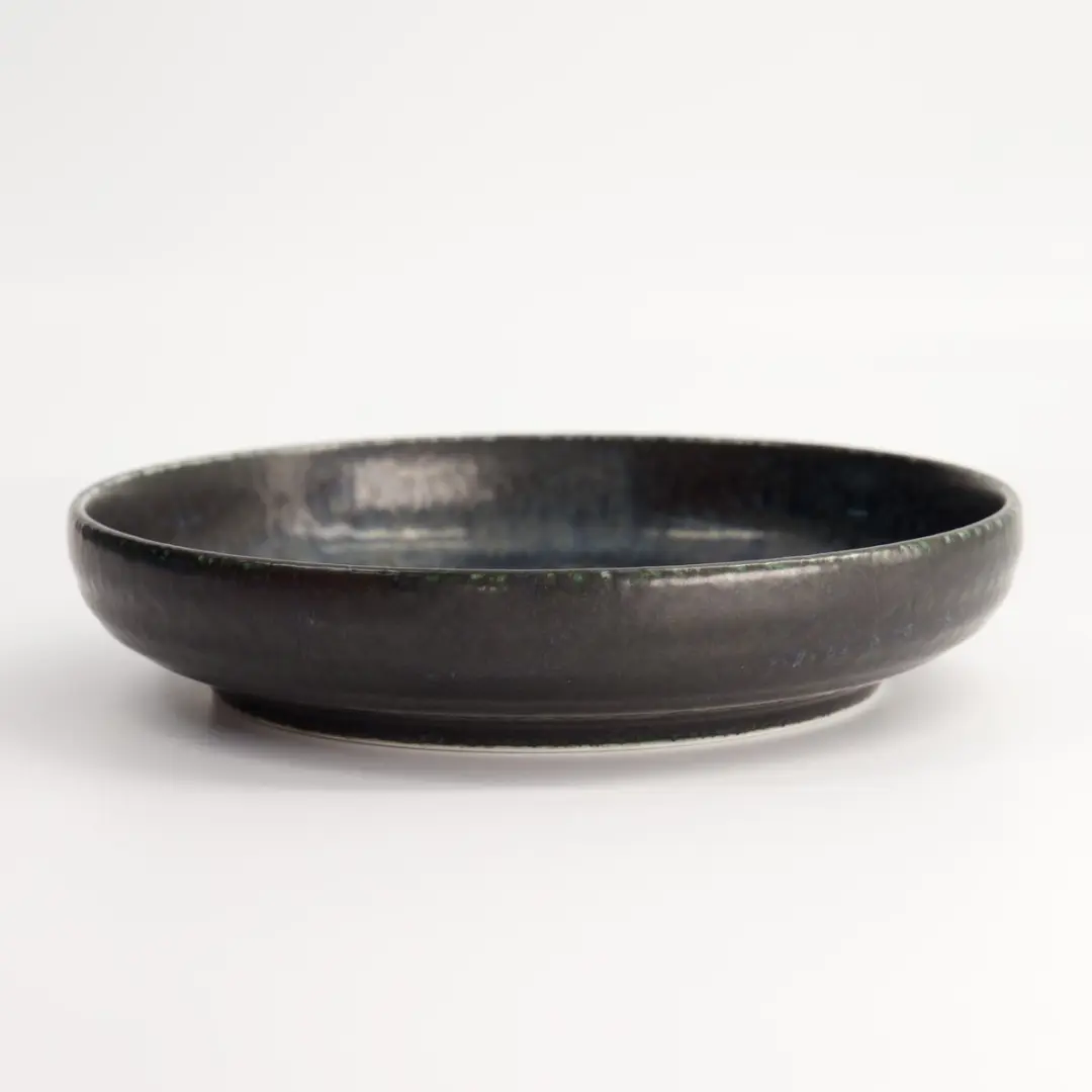 Tokyo Design Studio Onyx Noir Diep Bord - Ø20,3cm - Zwart