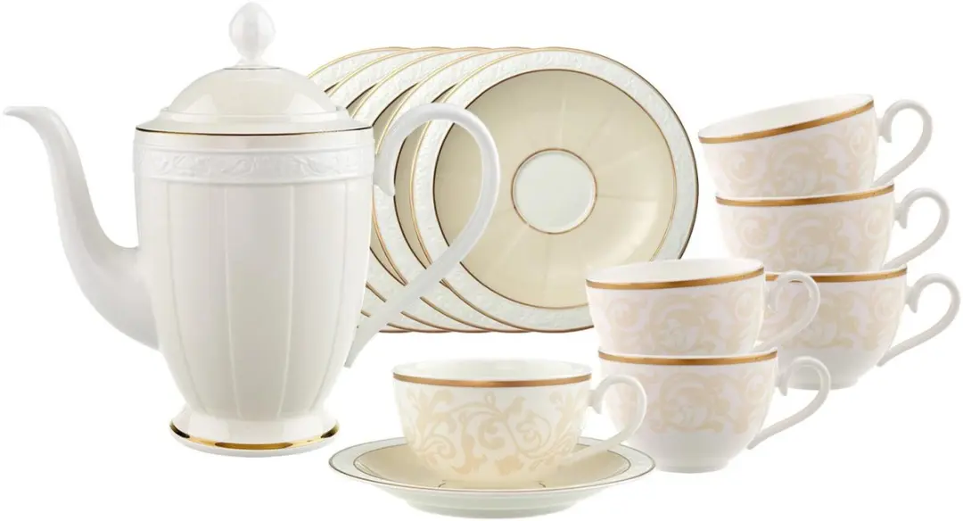 Villeroy & Boch Ivoire Tee-Set 13-delig