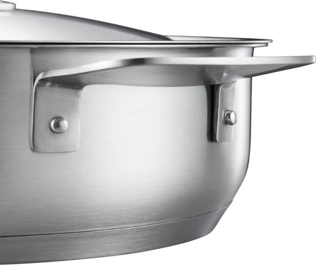 Fiskars All Steel Braadpan 28cm - RVS - afbeelding 3 van 6