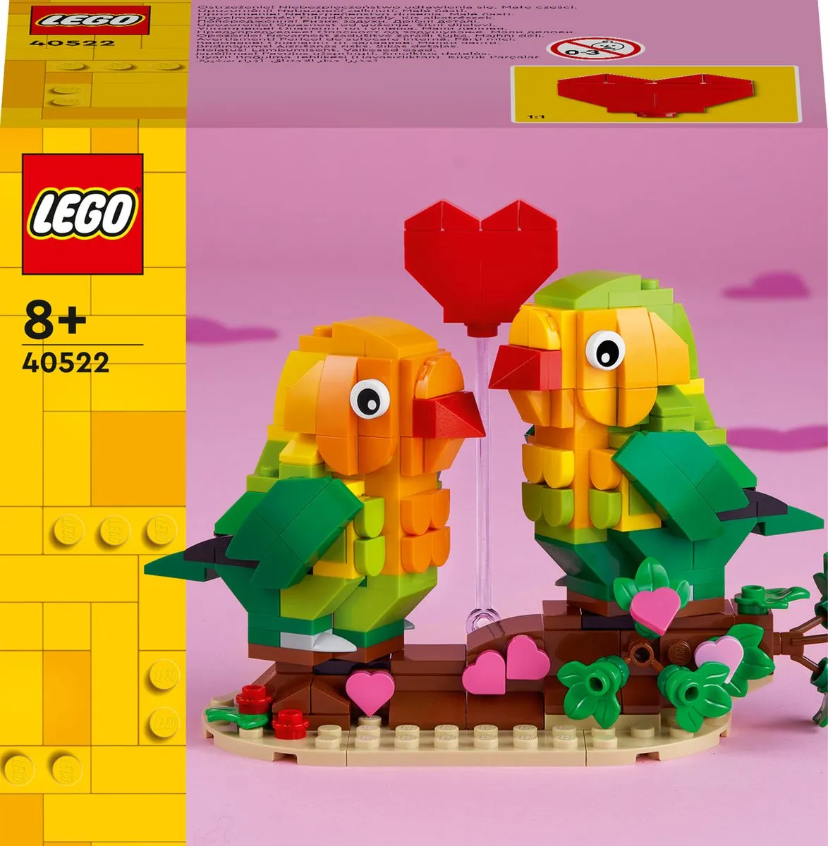 LEGO 40522 Valentijn Lovebirds