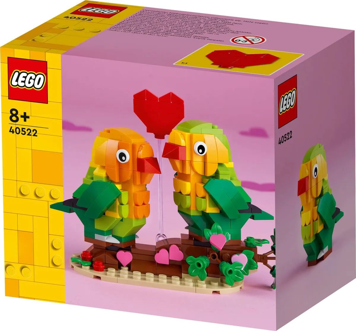 LEGO 40522 Valentijn Lovebirds - afbeelding 4 van 6