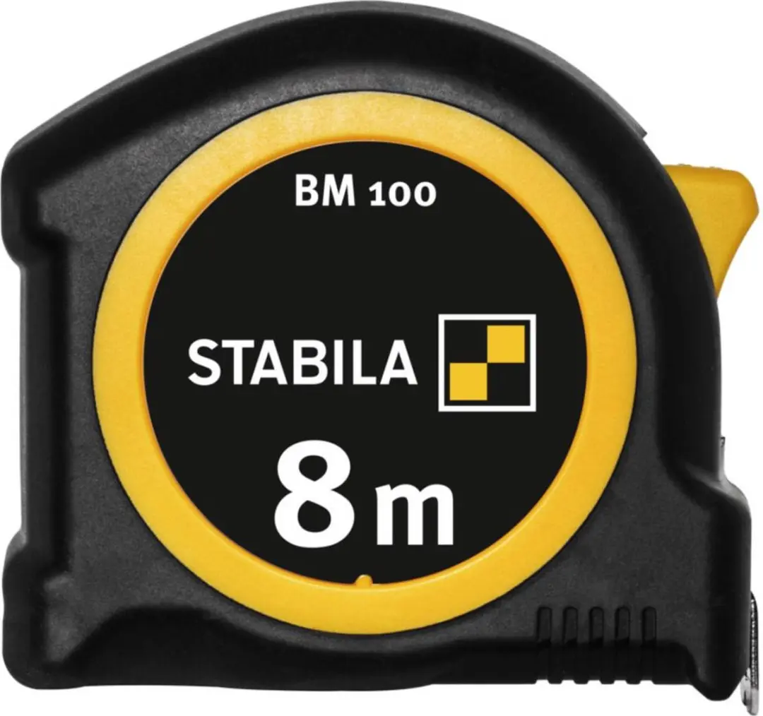 Stabila BM 100 Rolmaat 8m - ABS