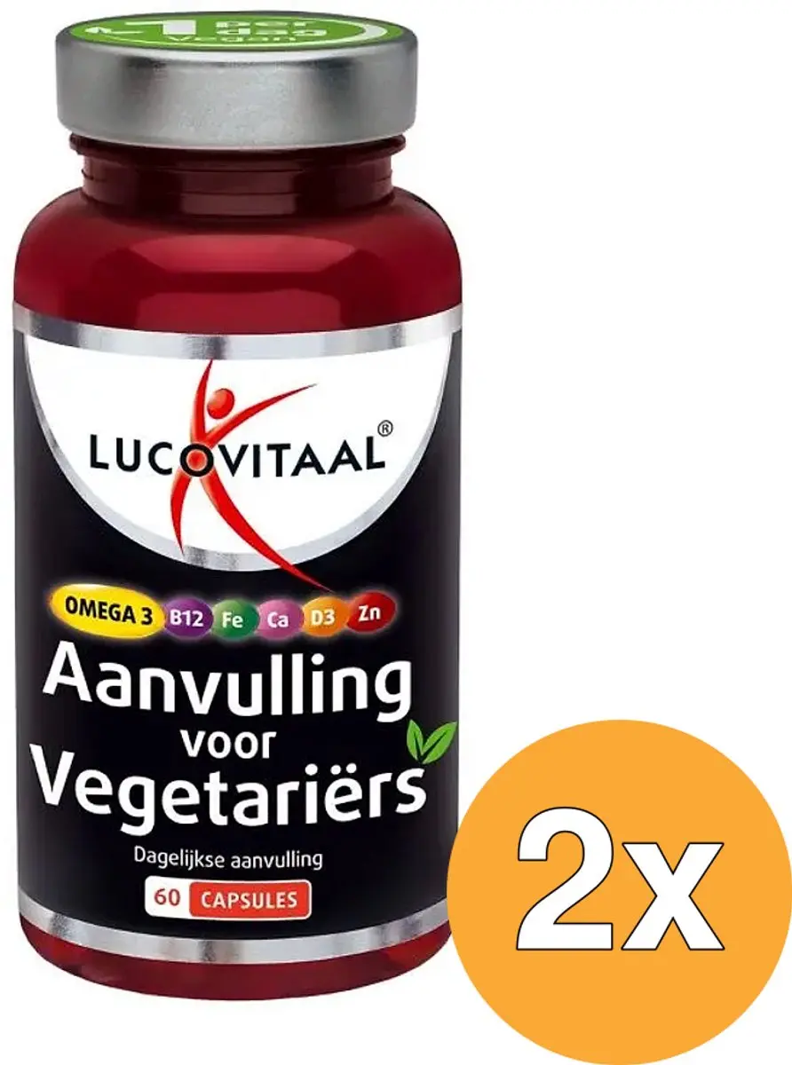 Lucovitaal Aanvulling Vegetariërs 120 Capsules