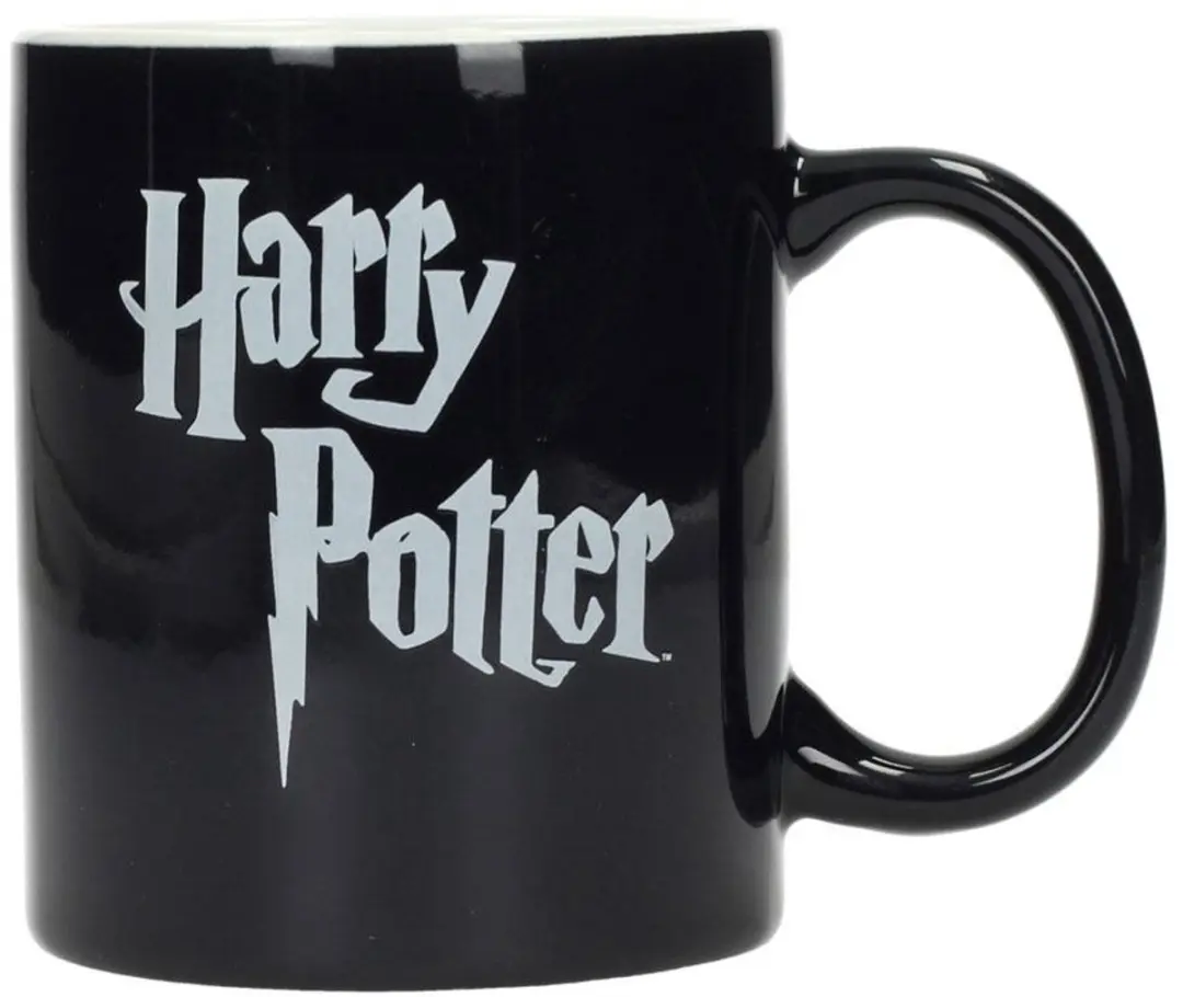 Harry Potter Mok - Zwart/Wit Keramiek 330ml - afbeelding 3 van 3