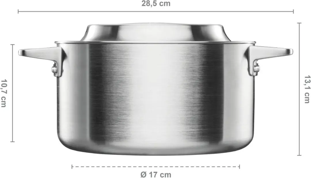 Fiskars Norden Stalen Pan 3,0L - RVS - afbeelding 3 van 6