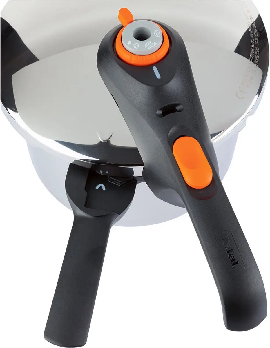 Tefal Secure Click P2530756 Snelkookpan 6L - Zilver - afbeelding 6 van 6