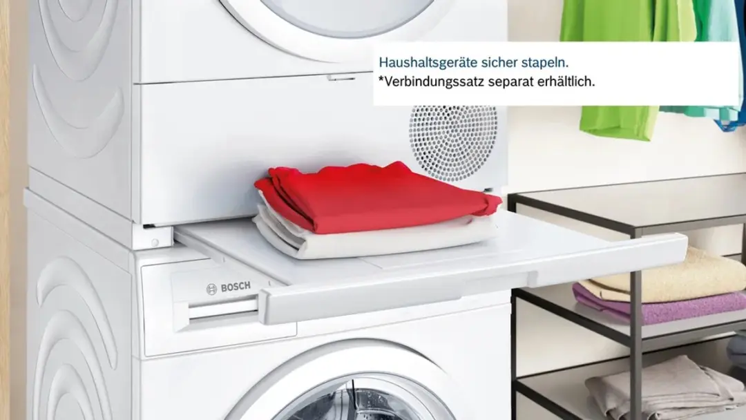 Bosch WTH83004 Vrijstaande Wasdroger 8 kg - Wit