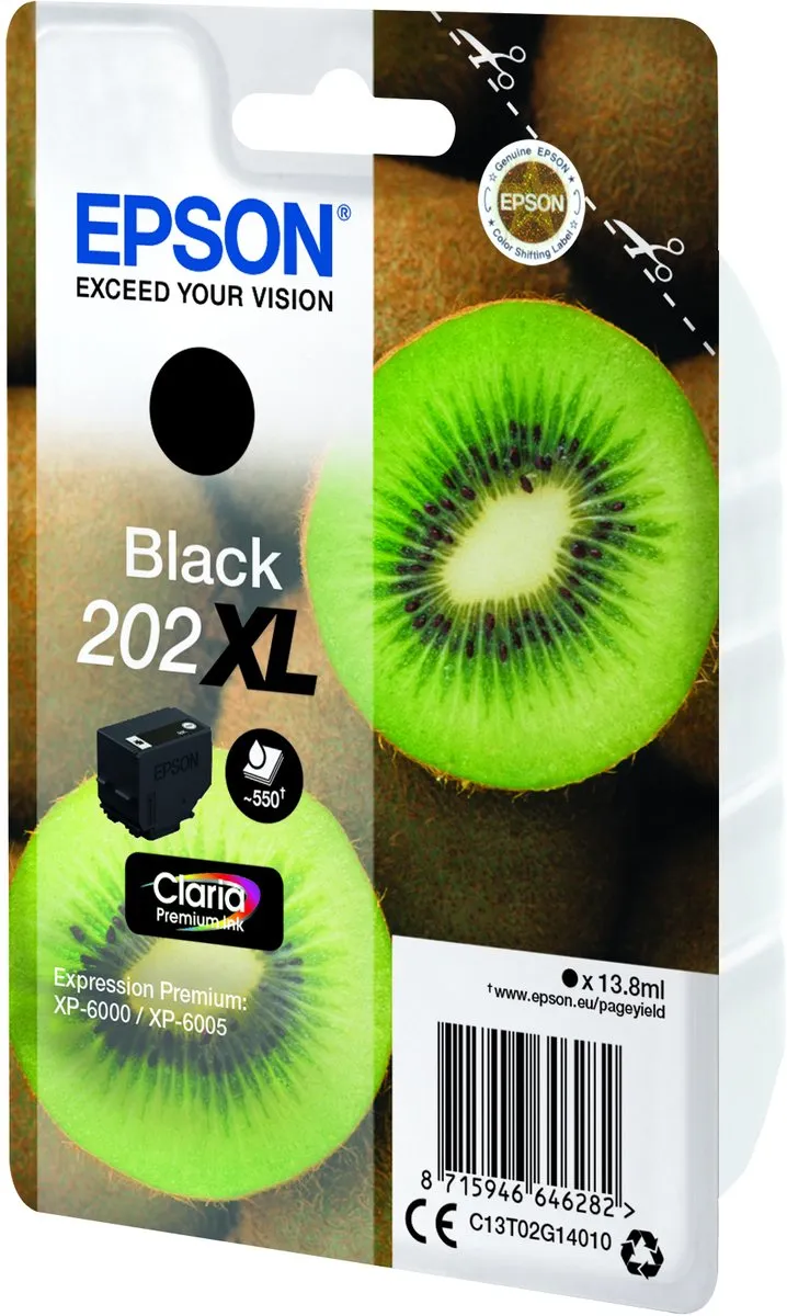 Epson 202XL Cartridge - Zwart