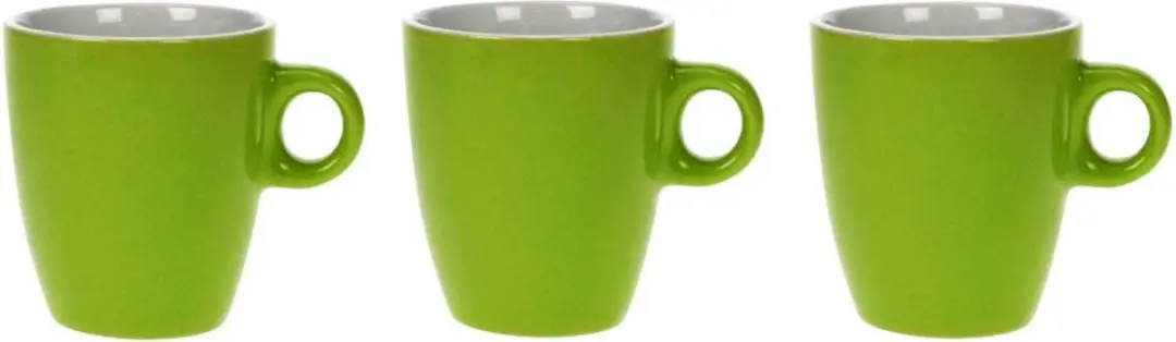Cosy&Trendy Vicky Beker 19cl - Groen - Set van 6 - afbeelding 2 van 3