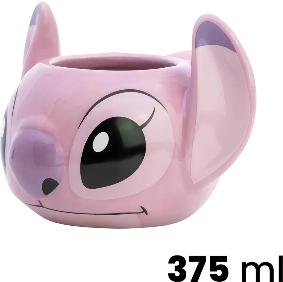 Disney Angel Collection 3D Keramische Mok 375ml - Roze