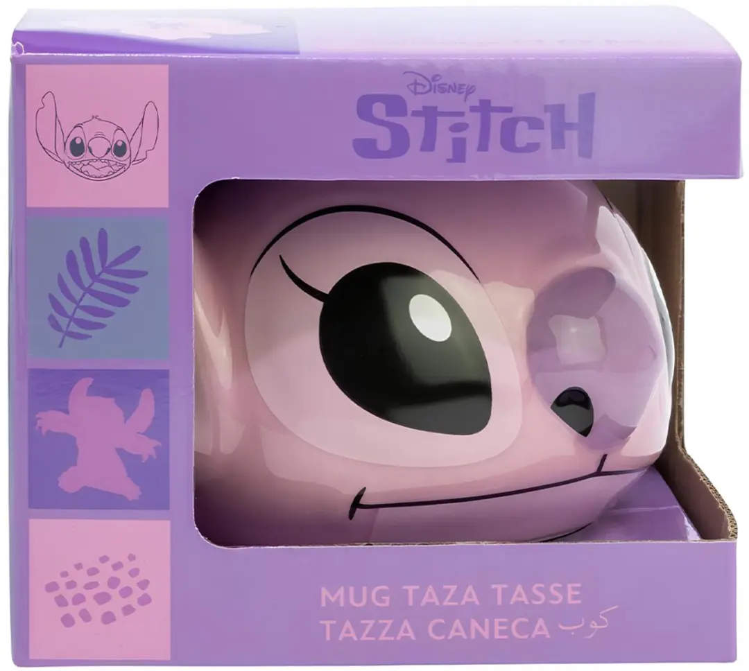 Disney Angel Collection 3D Keramische Mok 375ml - Roze