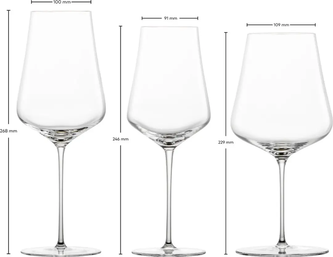 ZWIESEL GLAS Duo Set Rot- en Wijnglazen - 6 Stuks