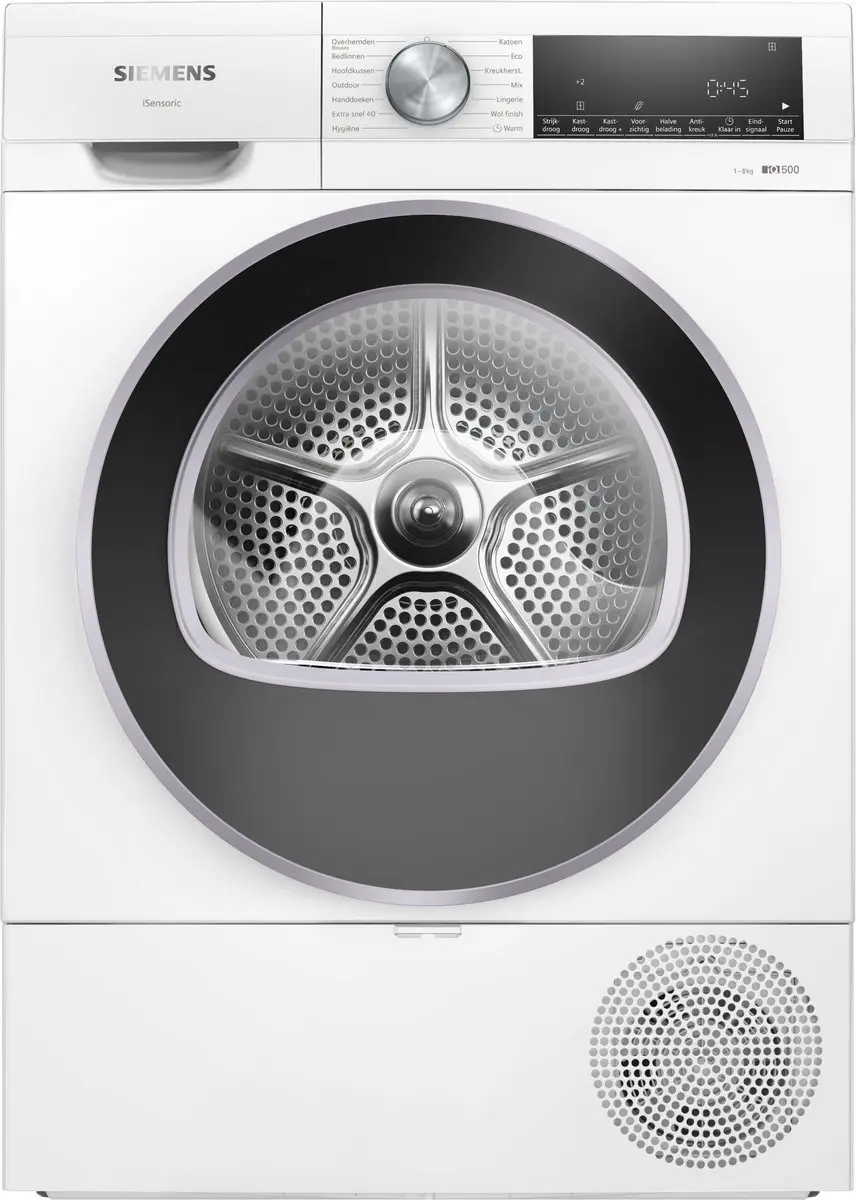 Siemens iQ500 WQ33G1DANL Warmtepompdroger 8 kg