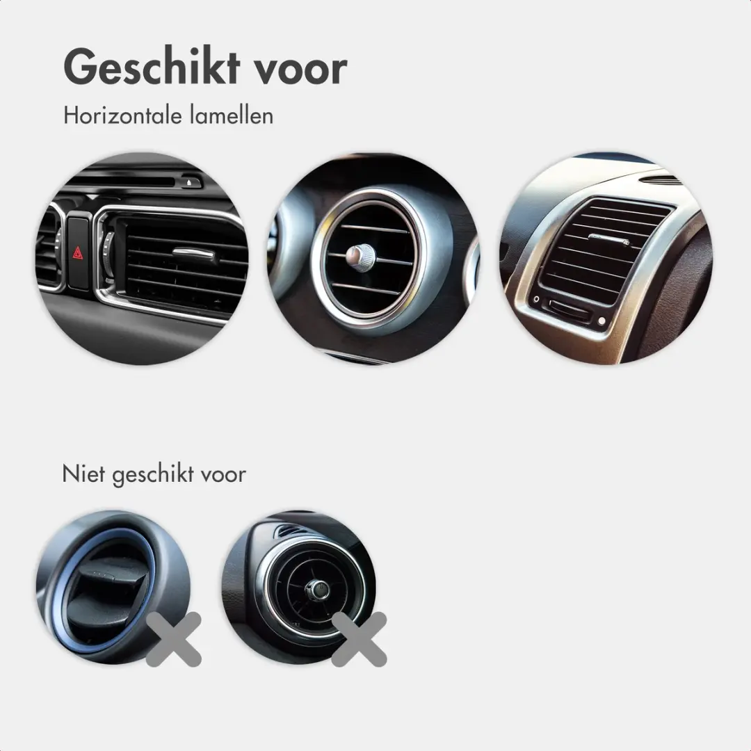 Imoshion SH00096114 Telefoonhouder Auto - Magnetisch MagSafe - Ventilatierooster - Zwart