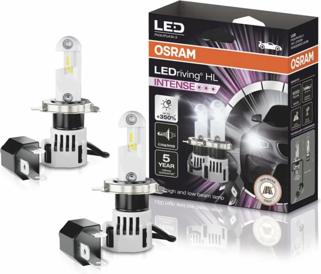 Osram LEDriving HL INTENSE H4/H19 64193DWINT-2HFB