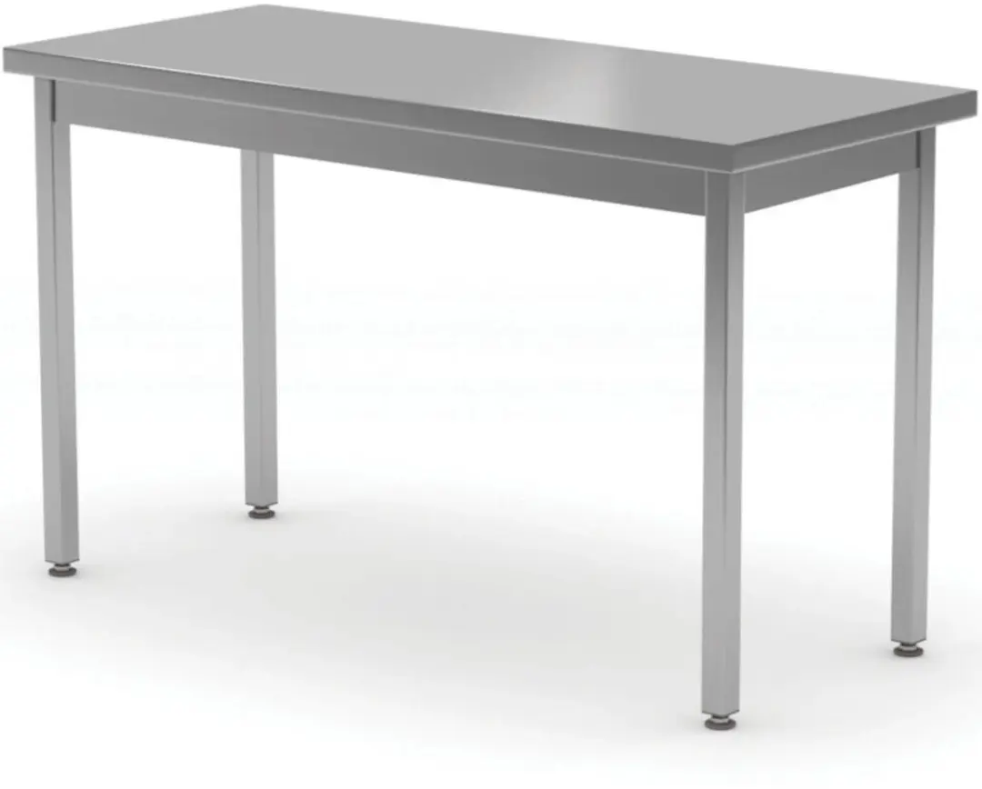 Hendi Kitchen Line Centrale RVS Werktafel 800x600x850mm