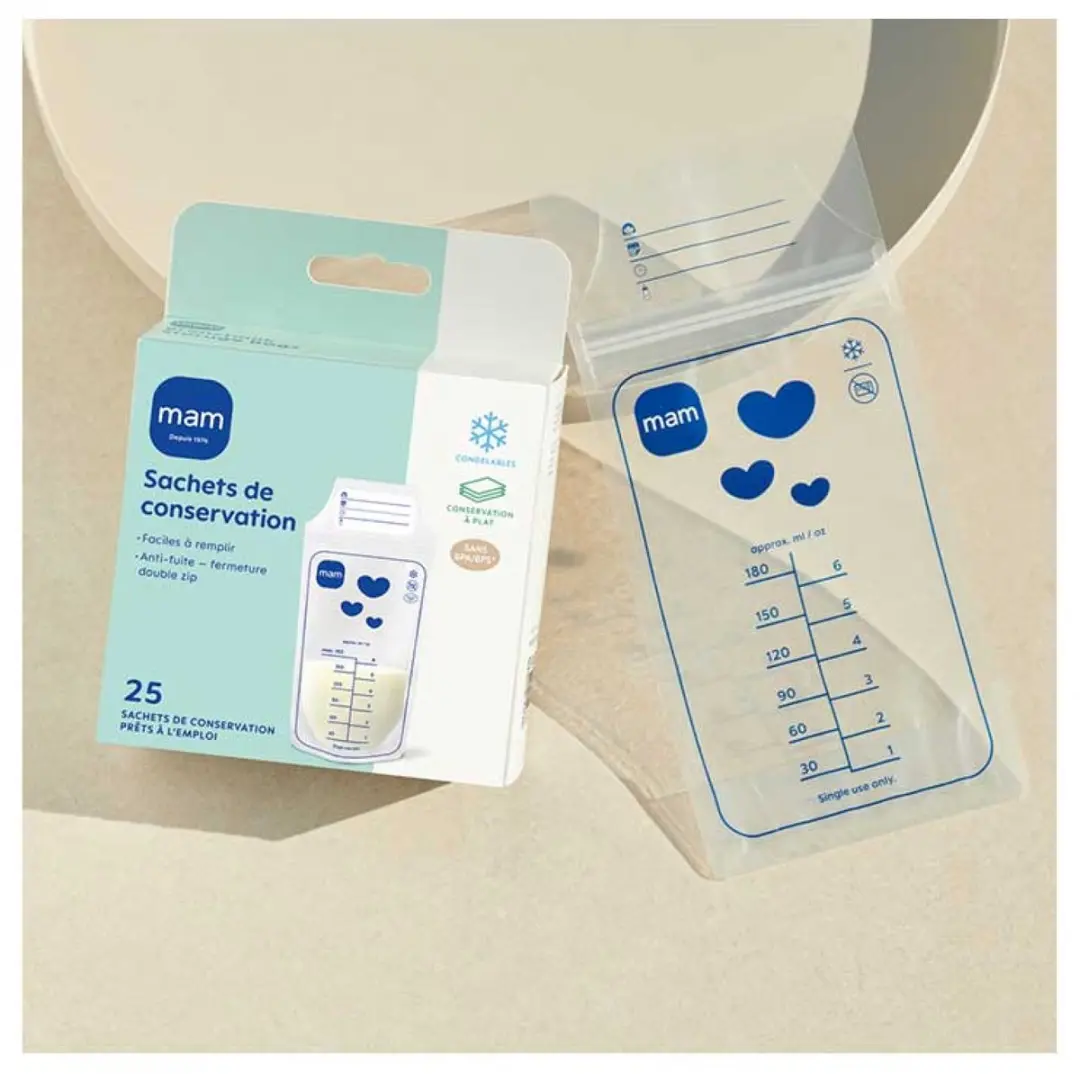 MAM Bewaarzakjes Moedermelk 25 Stuks