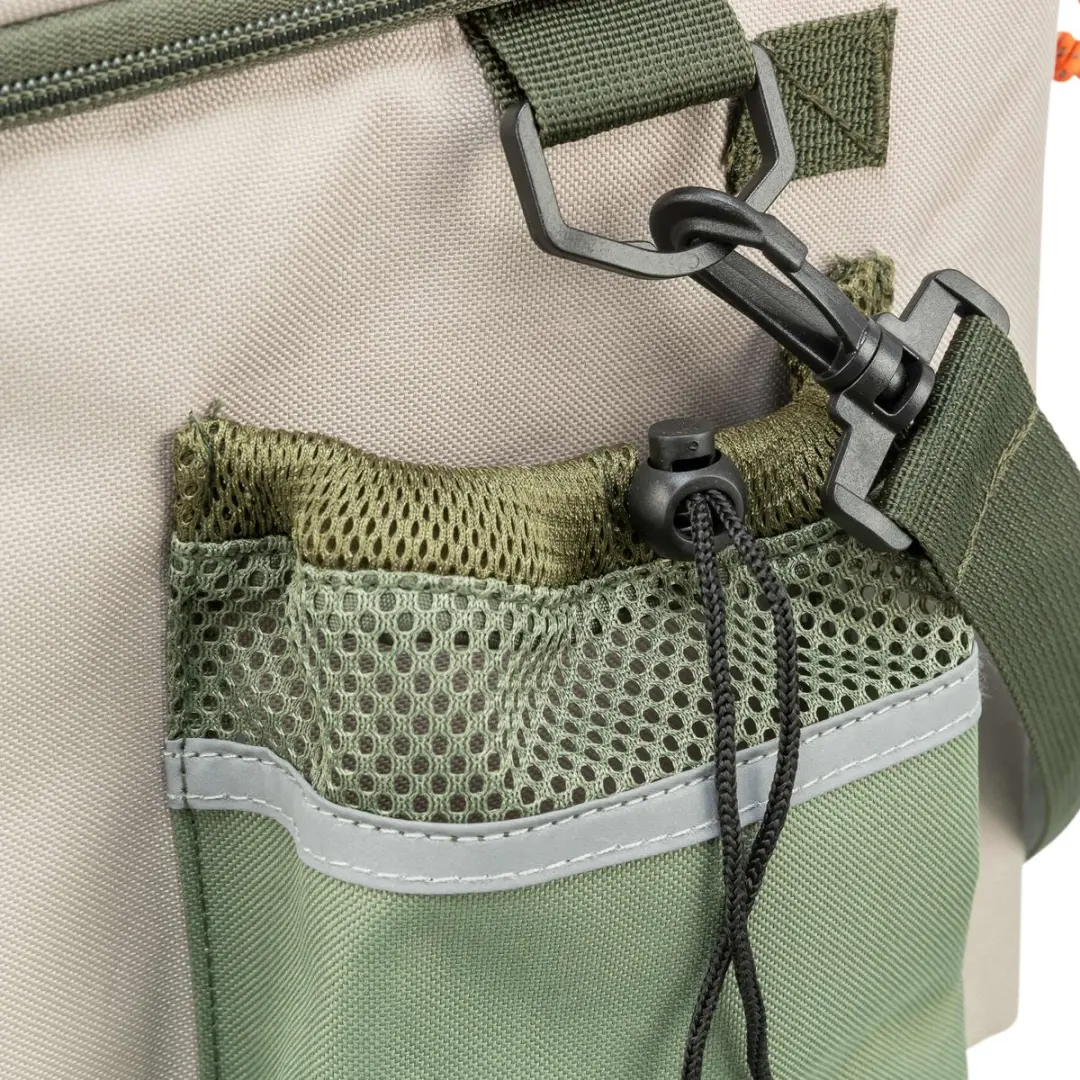 Trixie Fietsmand Voor Stuur - Polyester Olijfgroen/Beige 48x34x40cm