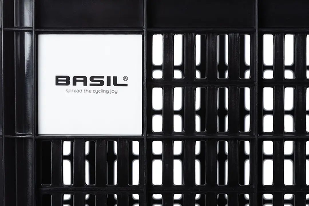 Basil Fietskrat M - 27 Liter - Zwart