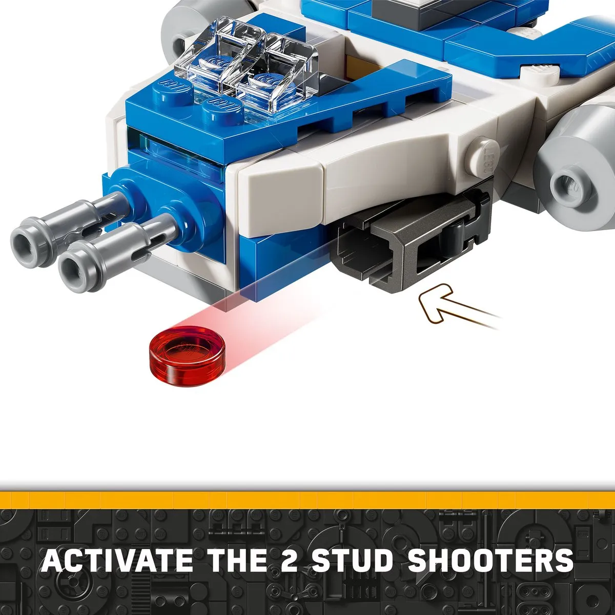 LEGO Star Wars Captain Rex Y-wing Microfighter 75391 - 99 Stukken