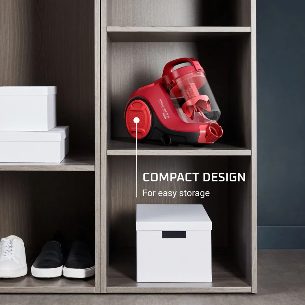 Rowenta Swift Power Cyclonic RO2913 Stofzuiger - 750W - 1.2L Rood