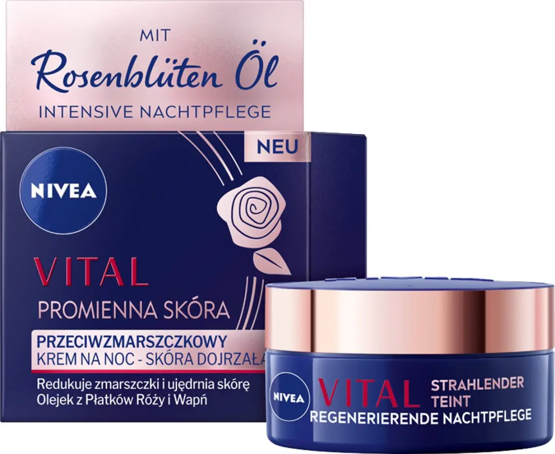 NIVEA VITAL Regenererende Nachtcrème 50ml