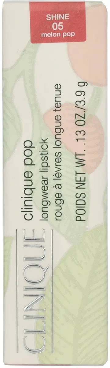 Clinique Pop Longwear Shine Lipstick 05 Melon Pop - 3.9g