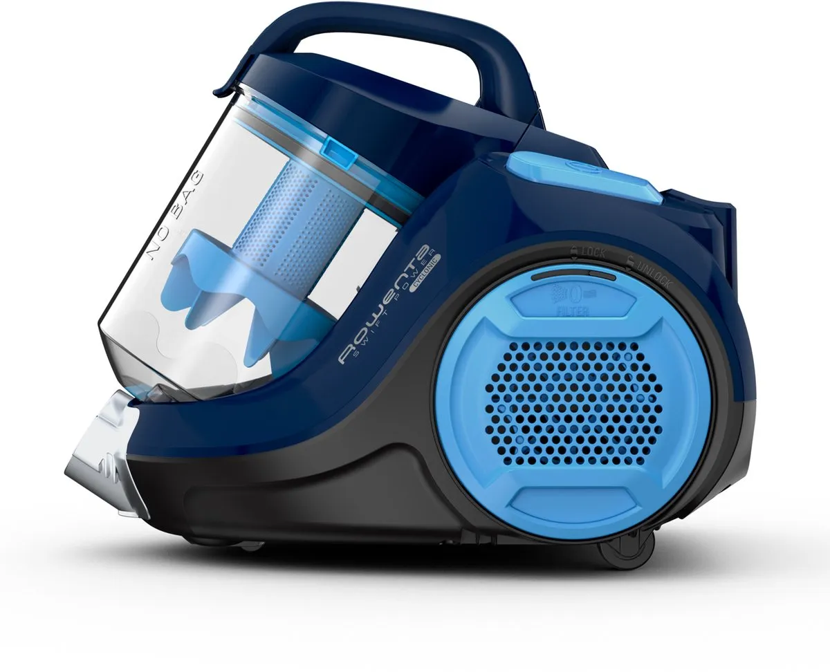 Rowenta Swift Power RO2981 Stofzuiger - 750W - Blauw - afbeelding 6 van 6