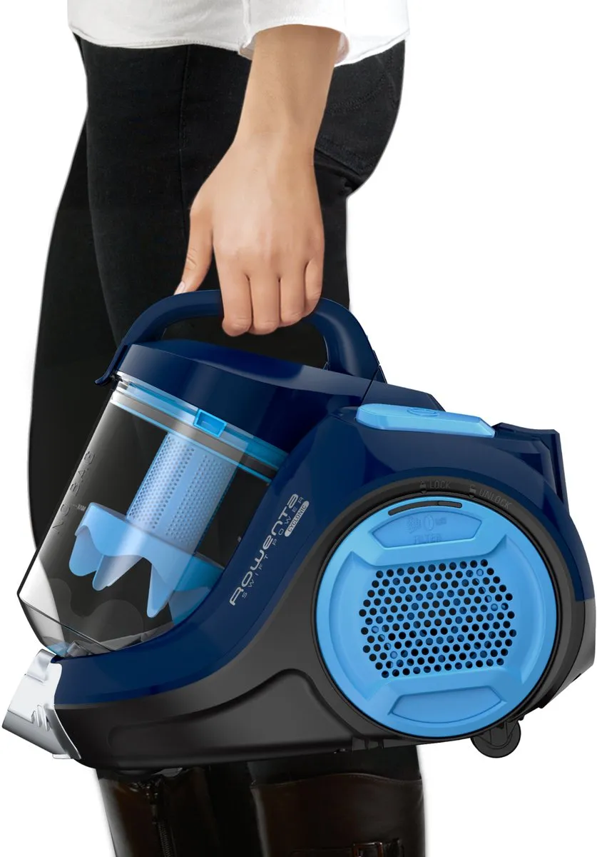 Rowenta Swift Power RO2981 Stofzuiger - 750W - Blauw