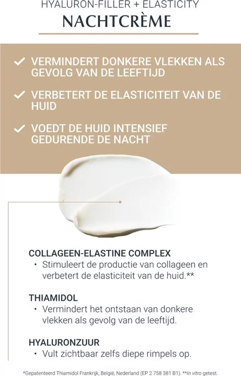 Eucerin Hyaluron-Filler Nachtcrème 100ml - 2 Stuks