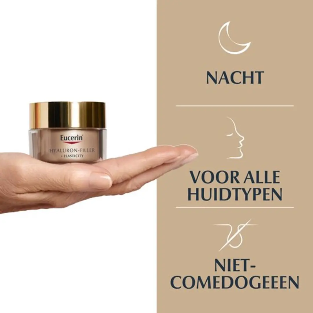 Eucerin Hyaluron-Filler Nachtcrème 100ml - 2 Stuks