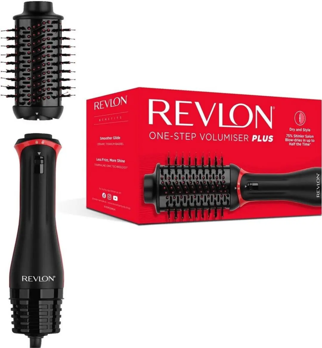 Revlon RVDR5298E One-Step Volumizer Plus Stylingtool - 4 Warmtestanden - Zwart - afbeelding 6 van 6