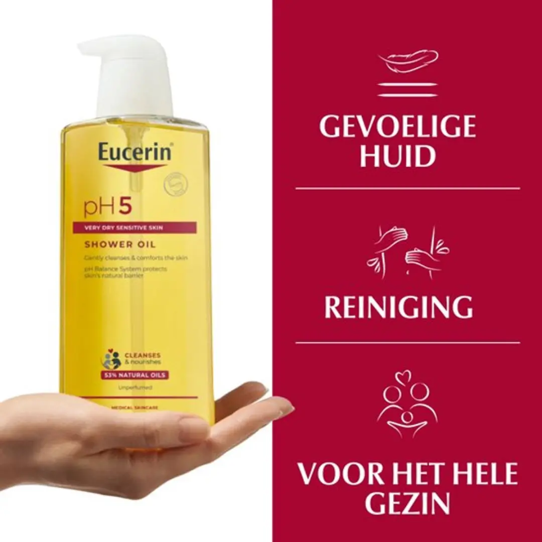 Eucerin pH5 Doucheolie 400ml - 2 Stuks