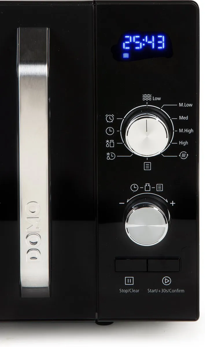 Domo DO2924 Magnetron 23L 800W - Zwart - afbeelding 6 van 6