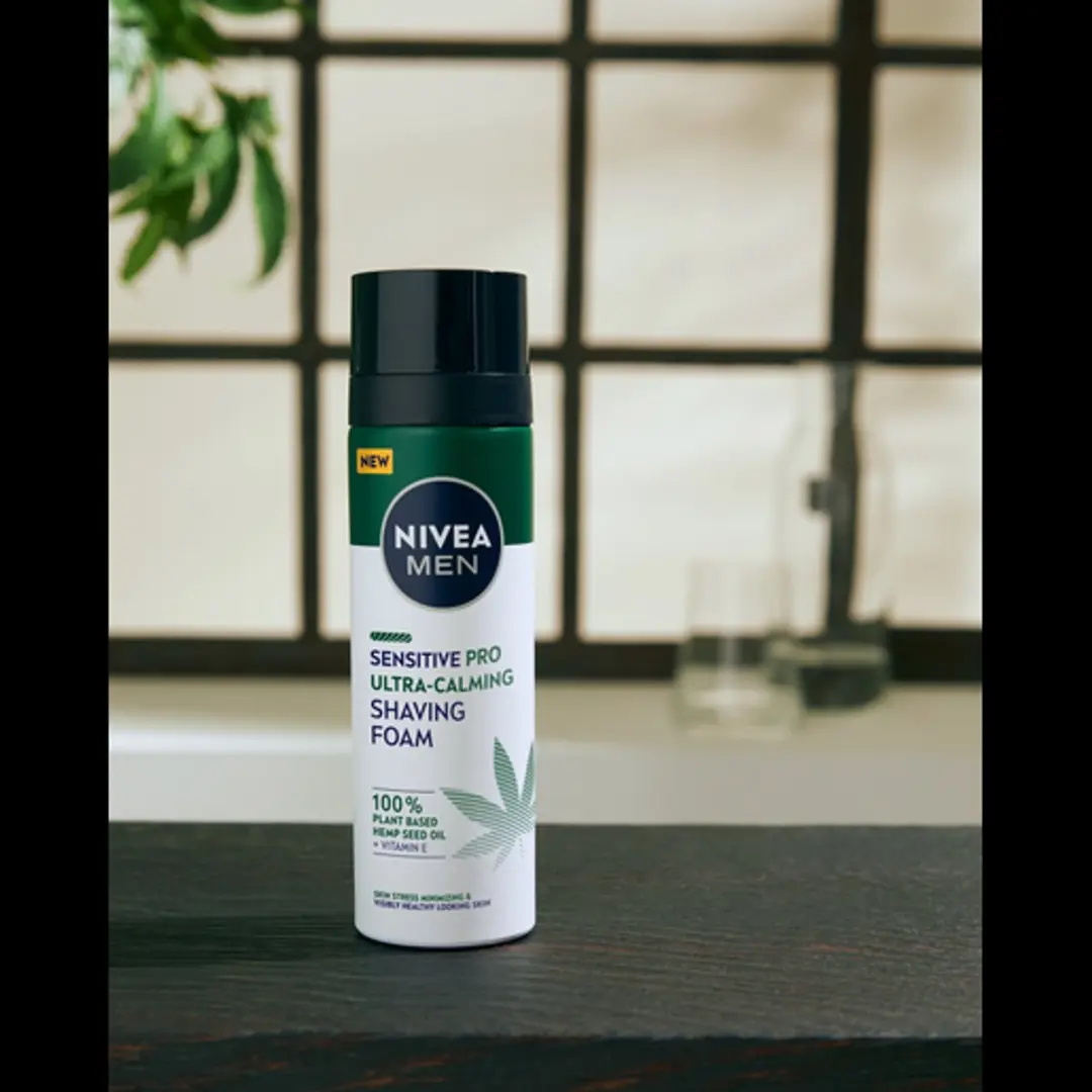 NIVEA Men Sensitive Pro Ultra-Calming Scheerschuim 200ml