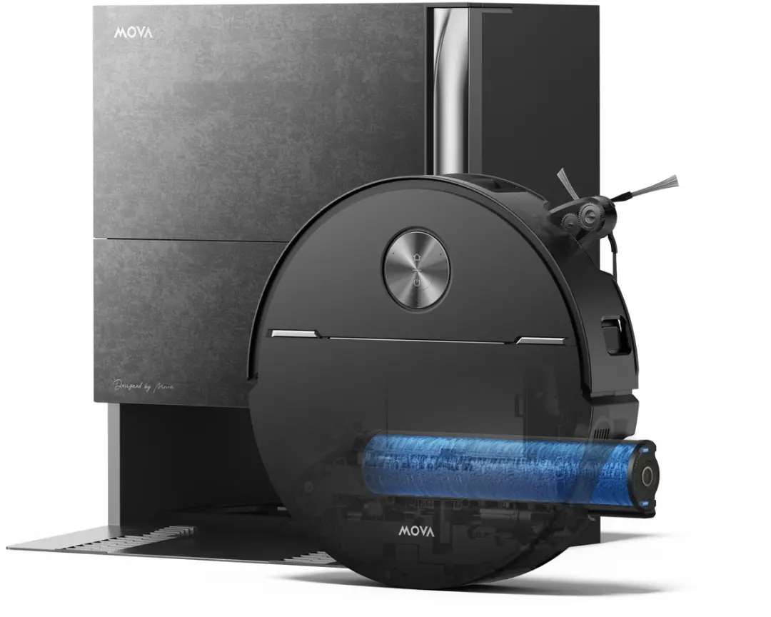 Mova Z70 Ultra Roller Robotstofzuiger Zwart - 36.000 Pa