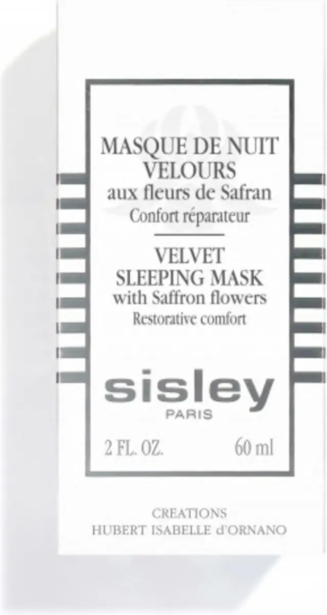 Sisley Velvet Sleeping Mask Gezicht - 60ml - Wit
