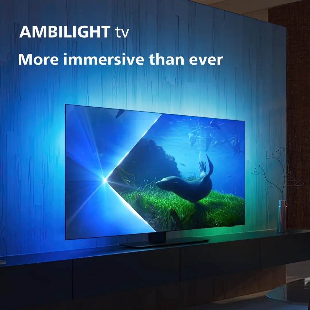 Philips 65OLED808 65 inch OLED TV - Grijs