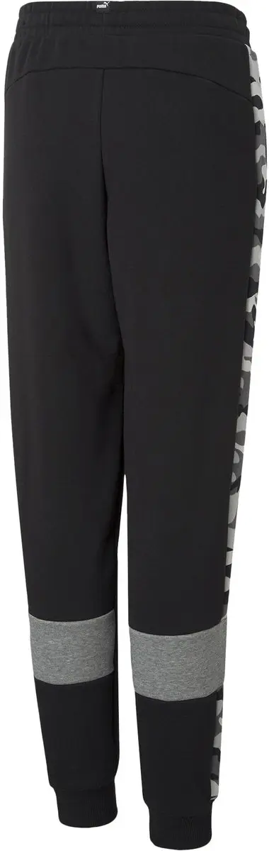 PUMA Junior ESS+ Camo Joggingbroek - Zwart