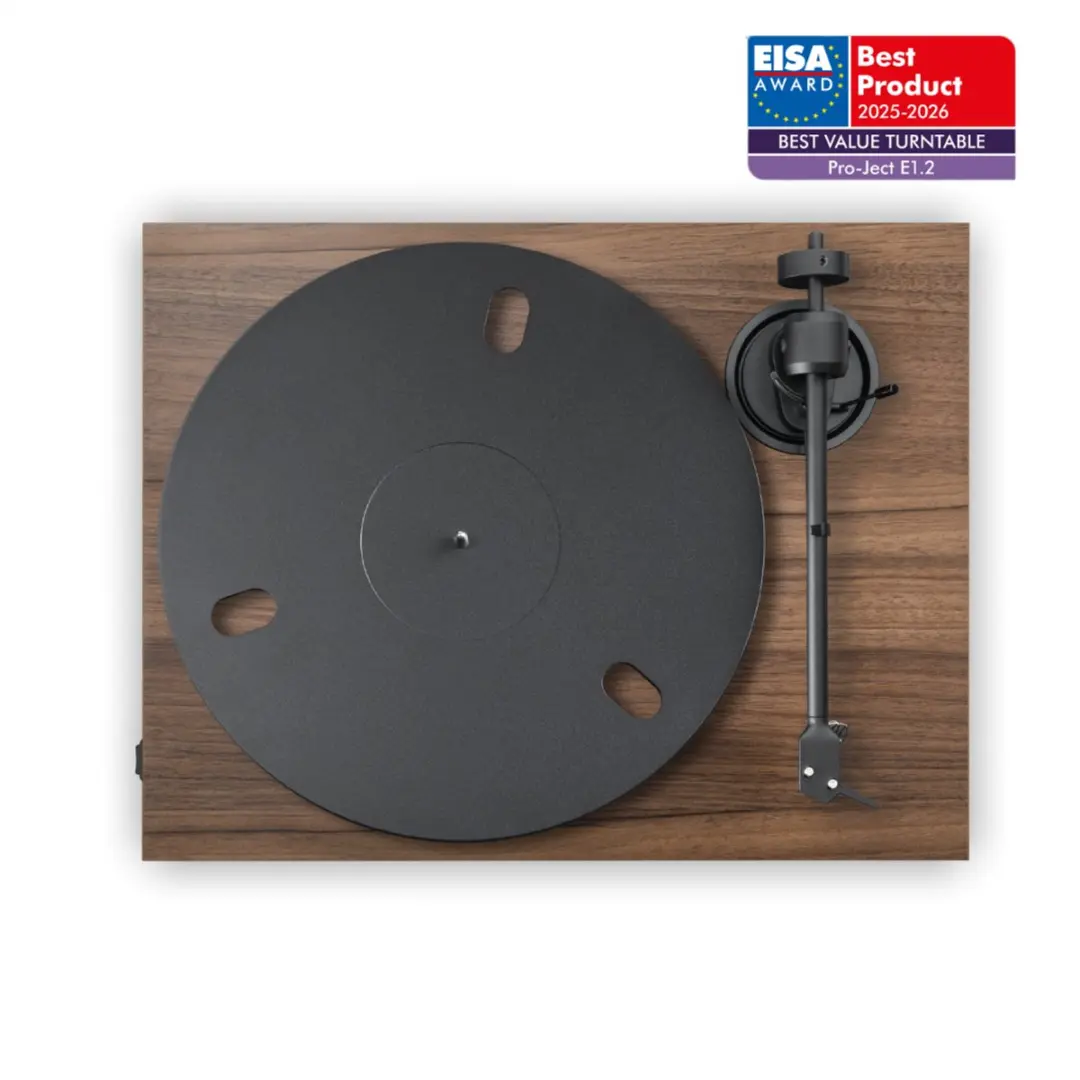 Pro-Ject E1.2 BT Platenspeler - Walnoot